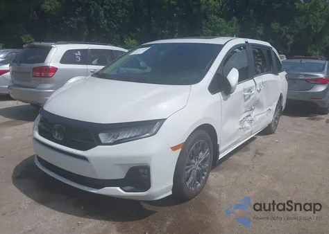 2025 Honda Odyssey Touring from USA, damaged, VIN 5FNRL6H81SB026140